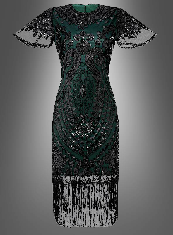 Artikelbild 2 des Artikels “20er Jahre Kleid Kurzarm mit Pailletten Grace “