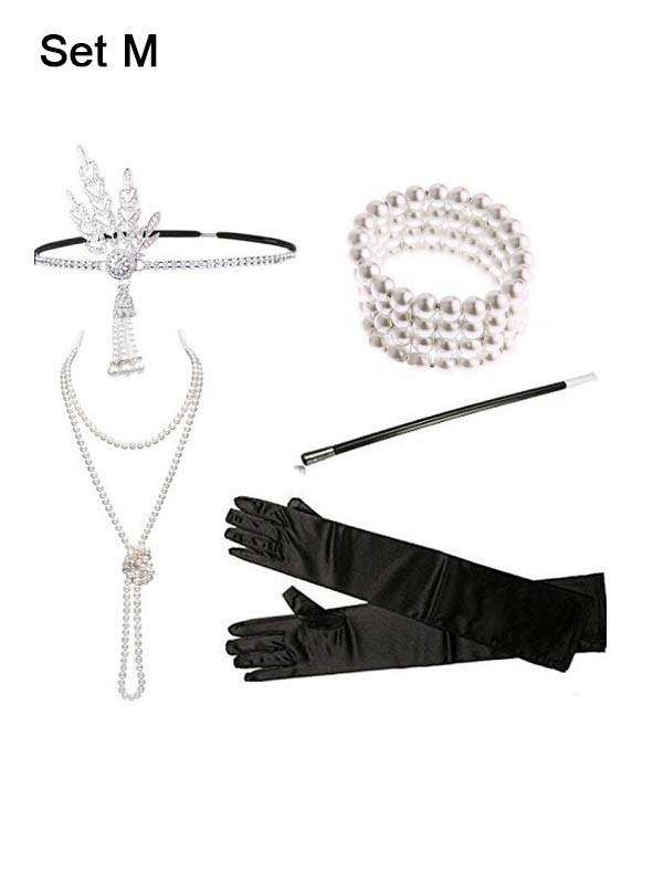 Product image 2 of the product “20s Accessory Set 5 pieces silver ”