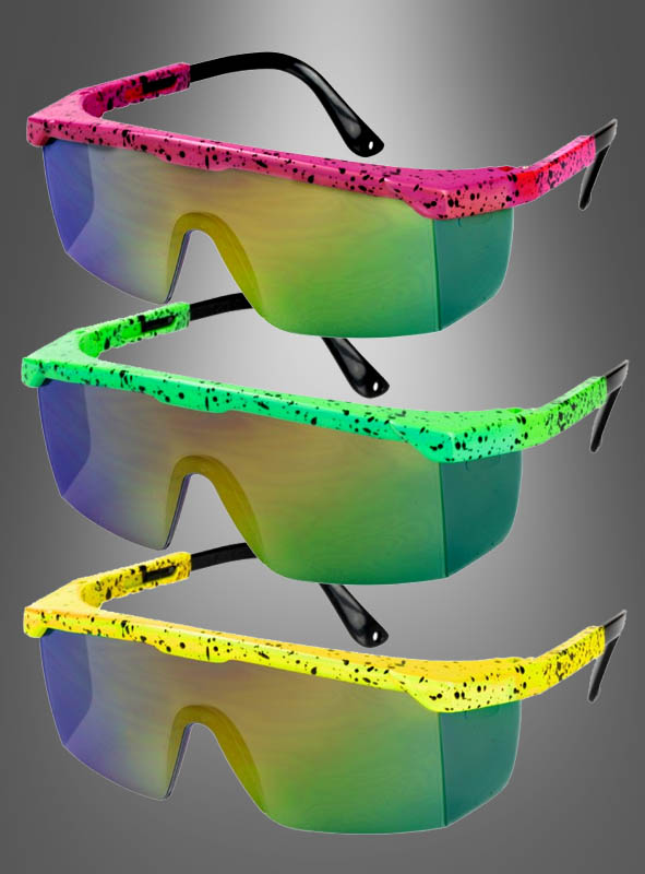 Product image 2 of the product “Neon 80s Party Glasses ”