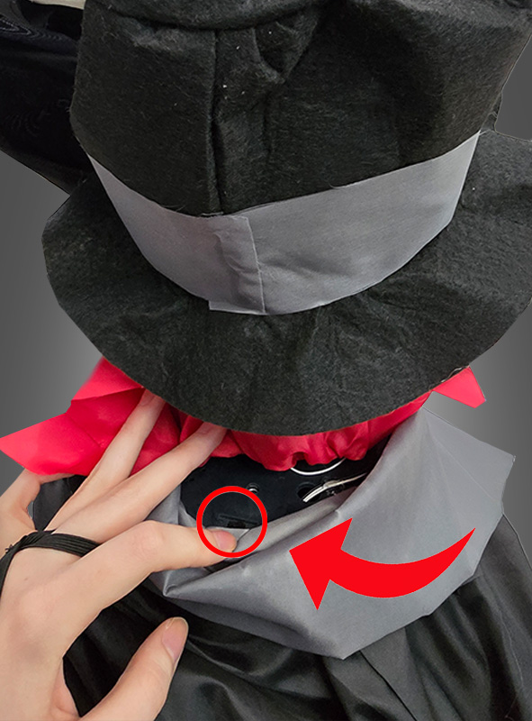 Artikelbild 2 des Artikels “Friedhof Skelett 38cm mit Animation “