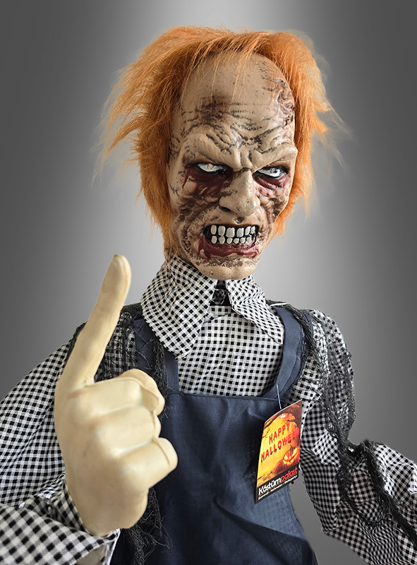 Product image 2 of the product “Animated Zombie Gravedigger with Shovel 160cm ”