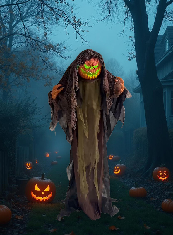 Artikelbild 2 des Artikels “Kürbisgeist 158cm Animatronics “