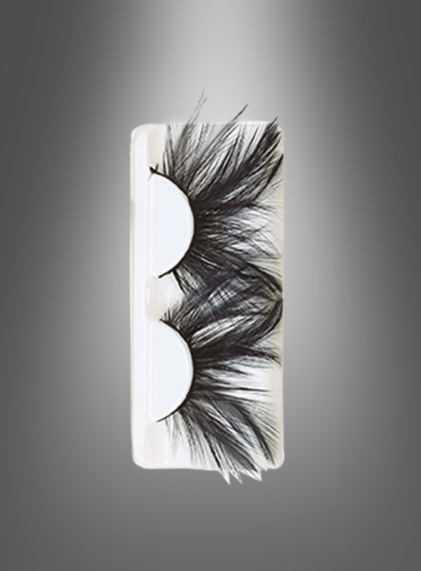 Artikelbild 2 des Artikels “Schwarze Wimpern mit Federn selbstklebend “