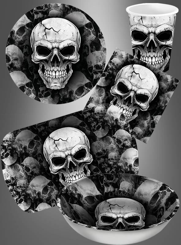 Product image 2 of the product “Halloween skull tray 39x24,5cm ”