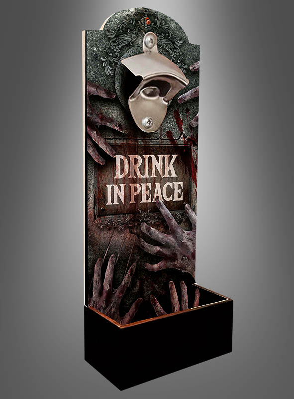 Product image 2 of the product “Halloween Bottle Opener Wood 30x12cm ”