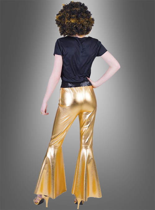 Product image 2 of the product “Deluxe bell bottoms gold disco ”