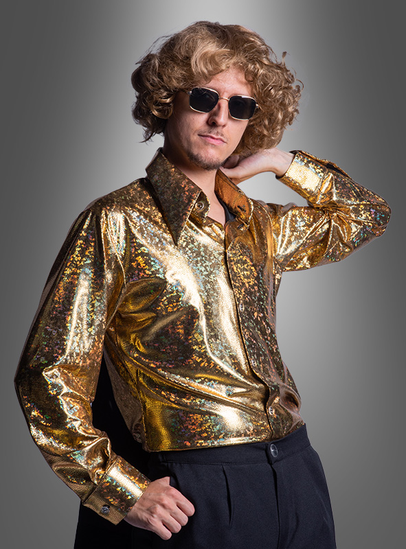 Artikelbild 2 des Artikels “Deluxe 70er Disco Hemd Hologramm “