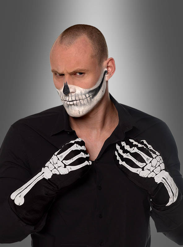 Artikelbild 2 des Artikels “Schwarze Skeletthandschuhe für Erwachsene S-M “