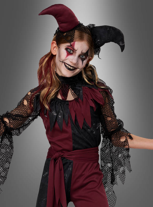 Product image 2 of the product “Halloween Jester Costume Child red-black ”