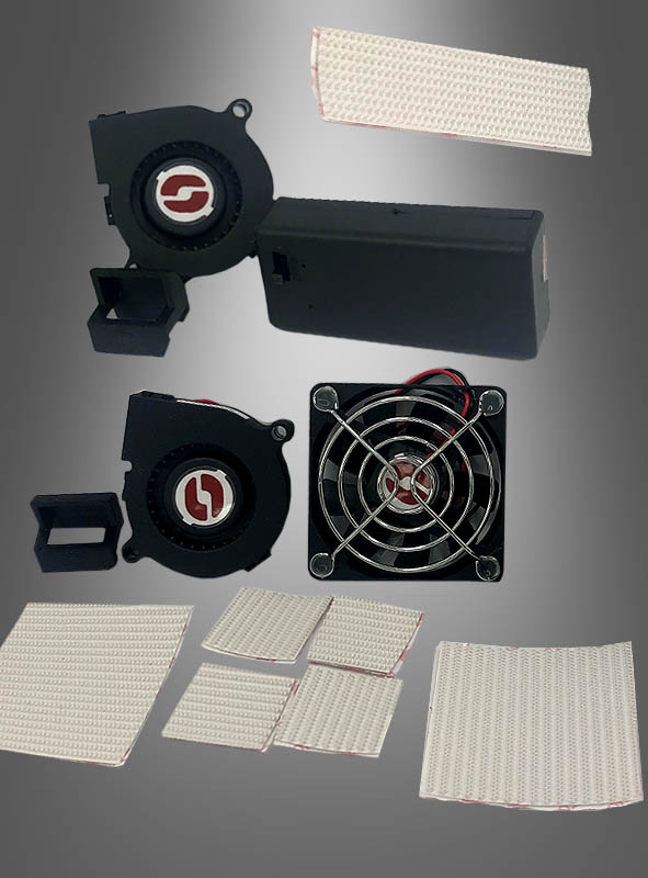 Product image 2 of the product “Fan System for Masks and Helmets ”