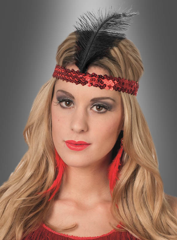 Artikelbild 2 des Artikels “20er Jahre Haarschmuck mit schwarzer Feder “