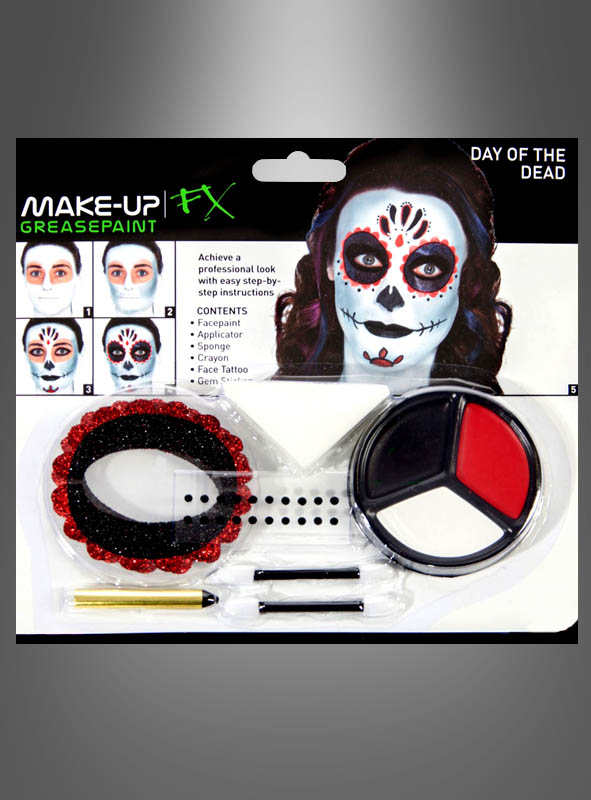 Product image 2 of the product “Sugar Skull Makeup Kit ”