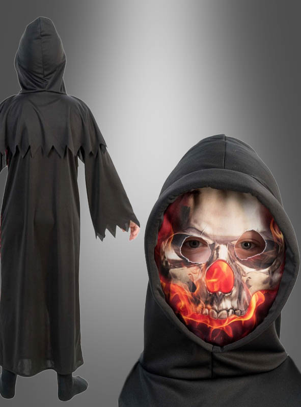 Product image 2 of the product “Fire Demon Robe with Mask for Kids ”