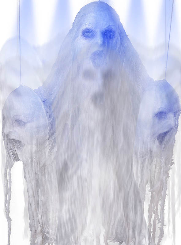 Product image 2 of the product “Floating Ghost Heads animated 60x90cm ”