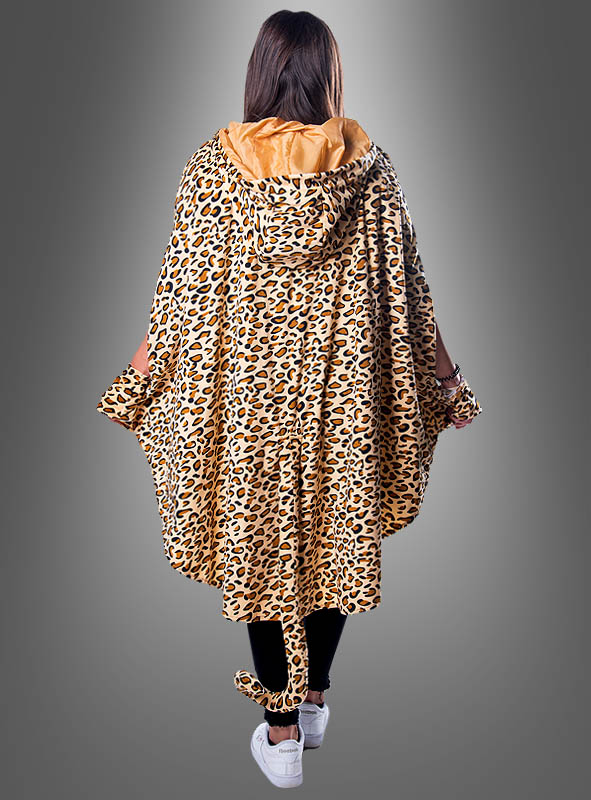 Artikelbild 2 des Artikels “Plüsch Leopard Poncho S-XXXL “