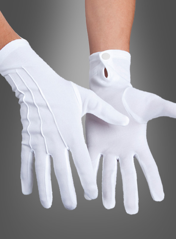 Artikelbild 2 des Artikels “Deluxe Handschuhe mit Biesen weiß “