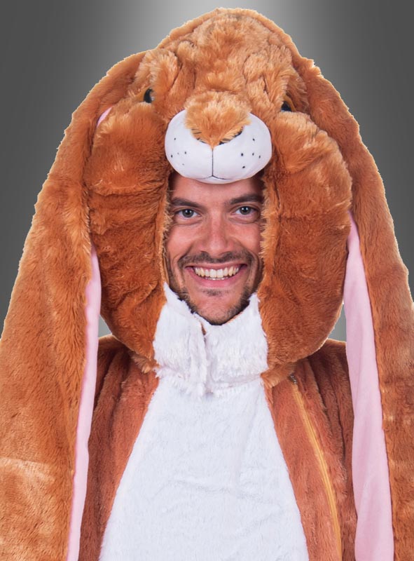 Artikelbild 2 des Artikels “Plüschmaske Langohrhase und Schwanz waschbar “