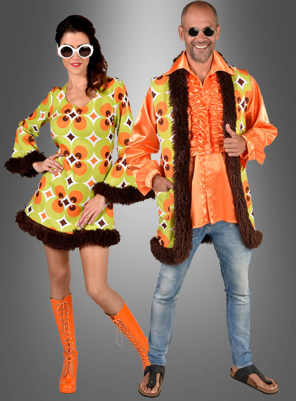 Product image 2 of the product “70s Retro Vest for Men greeen-brown ”