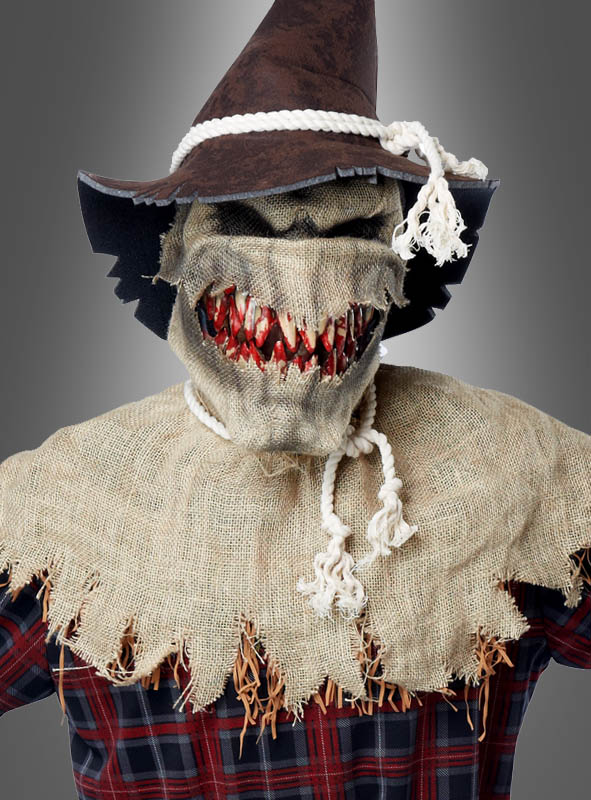 Artikelbild 2 des Artikels “Mörderische Vogelscheuche Herrenkostüm mit Ani-Motion Maske “