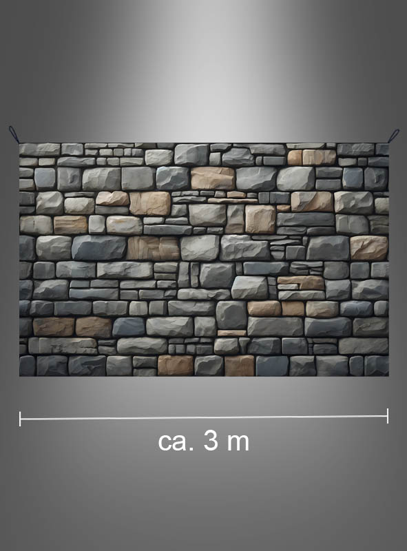 Product image 2 of the product “Stone Wall Fabric Decoration 190x300cm ”