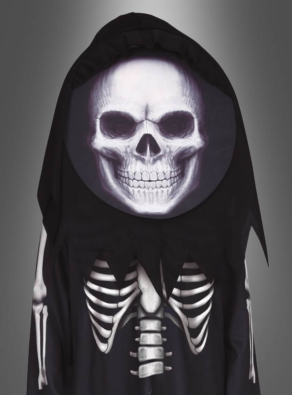 Artikelbild 2 des Artikels “Skelett Kostüm mit großem Totenkopf für Kinder “
