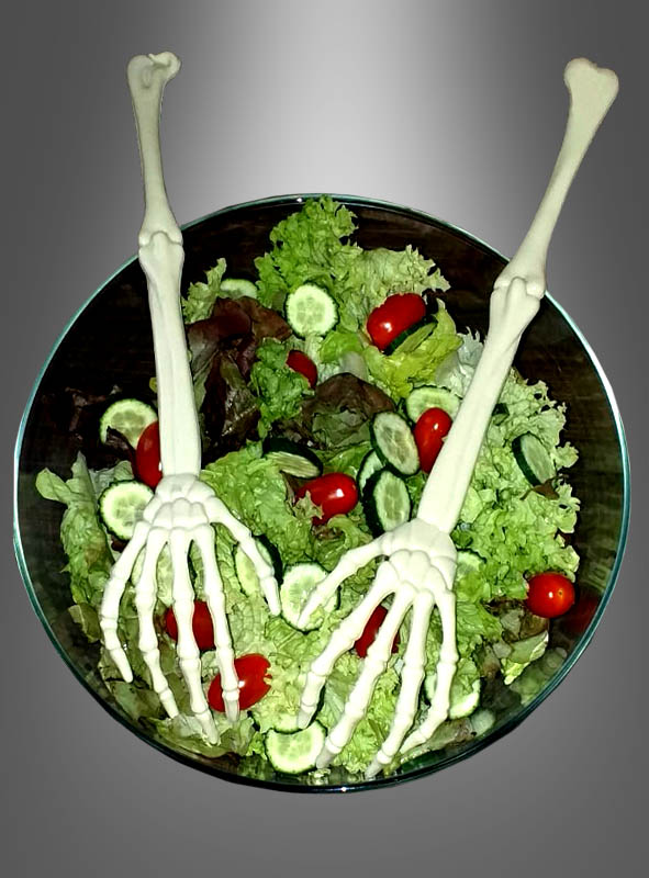 Artikelbild 2 des Artikels “Salatbesteck Skeletthände “