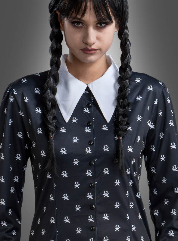 Product image 2 of the product “Wednesday Dress Classic Adult black-white ”