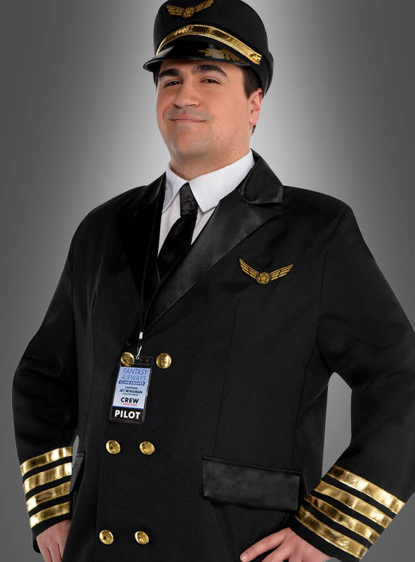 Artikelbild 2 des Artikels “XXL Pilotenkostüm Übergröße “