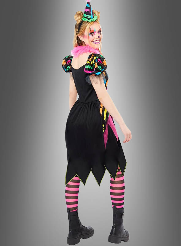 Artikelbild 2 des Artikels “Zirkus Clown Neon Kostüm Damen “