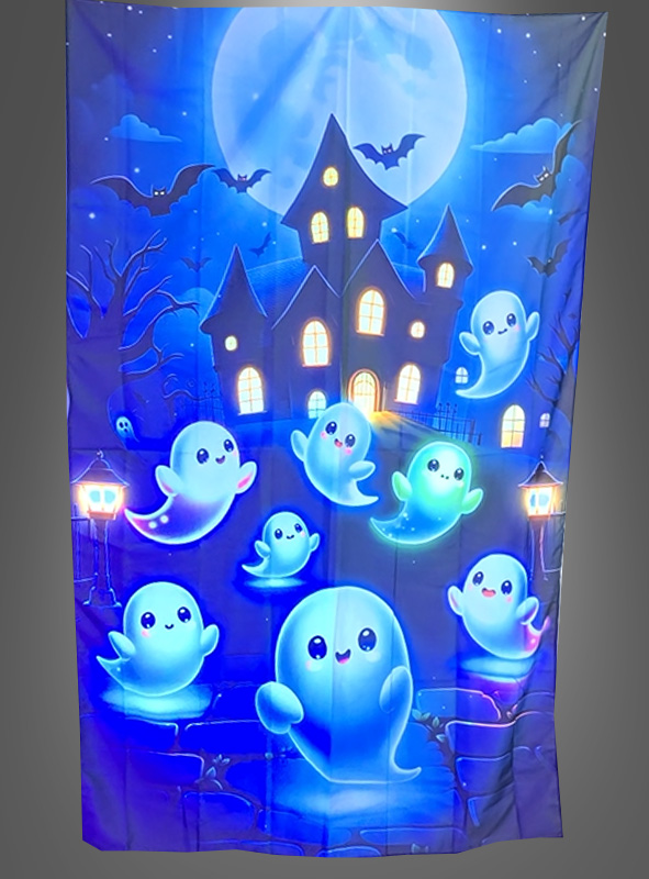 Product image 3 of the product “Child friendly Ghosts 120x185cm Halloween Deco ”