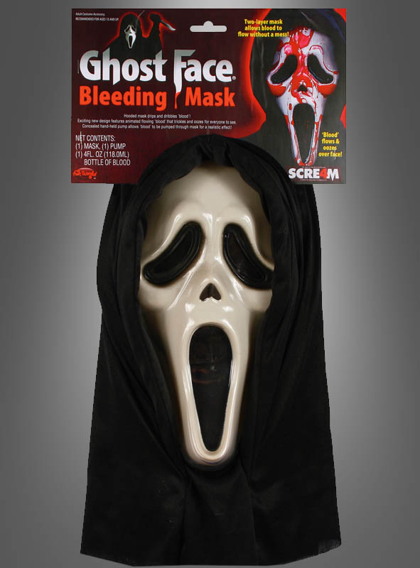 Artikelbild 3 des Artikels “Scream Maske Halloween mit Blutpumpe “