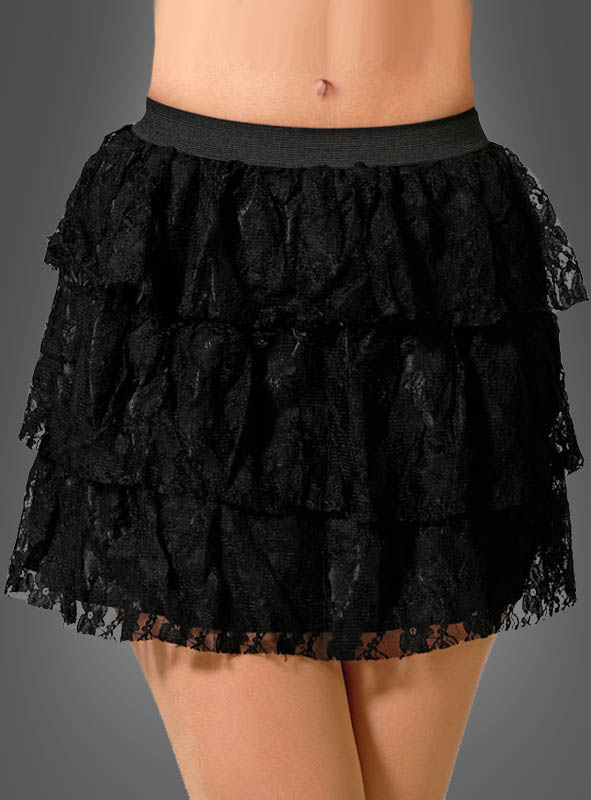 Product image 3 of the product “80s lace skirt with tiers ”