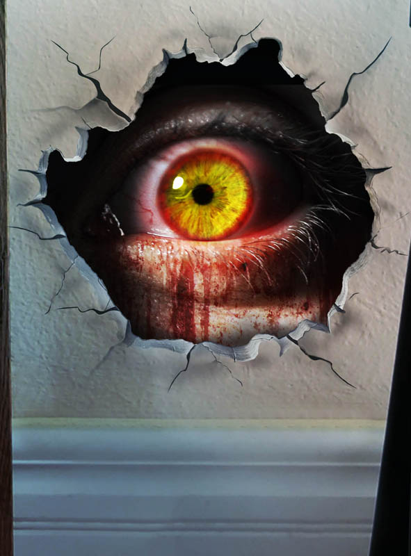 Artikelbild 3 des Artikels “Wandaufkleber Halloween Deko Spinne oder Auge “