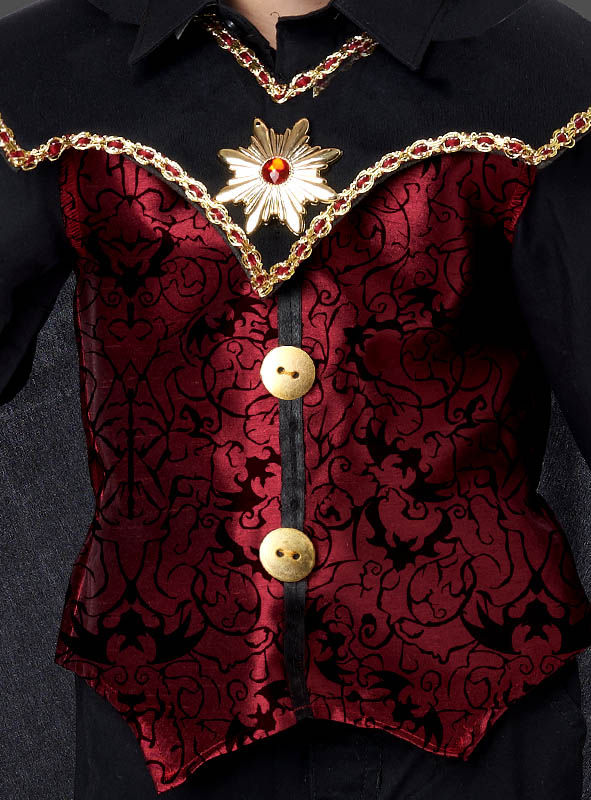 Artikelbild 3 des Artikels “Edler Dracula Kostüm für Kinder “