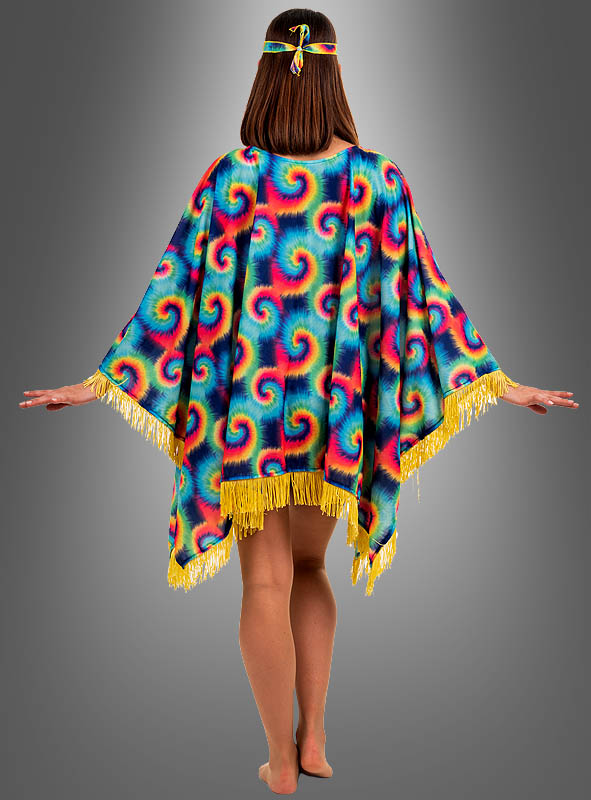 Product image 3 of the product “Colourful Hippie Poncho Plus Size Unisex ”