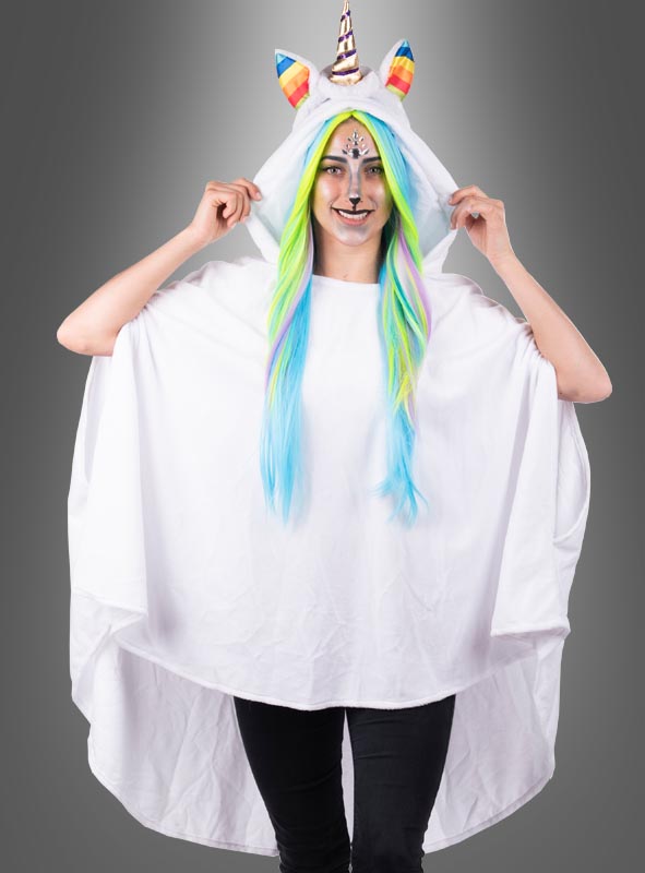 Product image 3 of the product “White Poncho  Adult XS-5XL ”