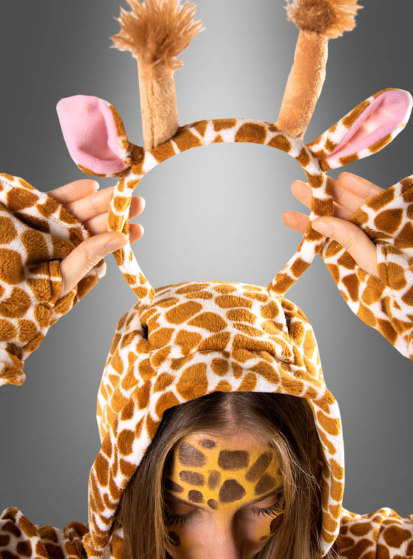 Product image 3 of the product “Giraffe Poncho with Hairband XS-5XL ”