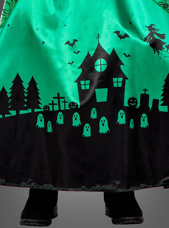 Artikelbild 3 des Artikels “Langes Hexenkleid grün für Kinder “