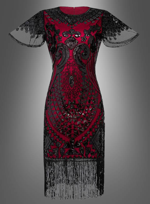 Artikelbild 4 des Artikels “20er Jahre Kleid Kurzarm mit Pailletten Grace “