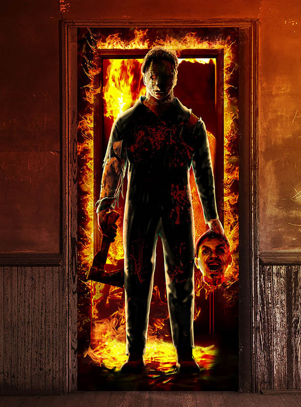 Artikelbild 4 des Artikels “Halloween Tür Dekoration 180x80cm “