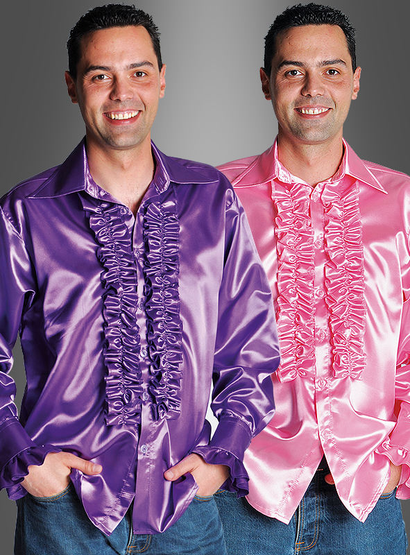 Artikelbild 4 des Artikels “Deluxe Rüschenhemden 70er waschbar “