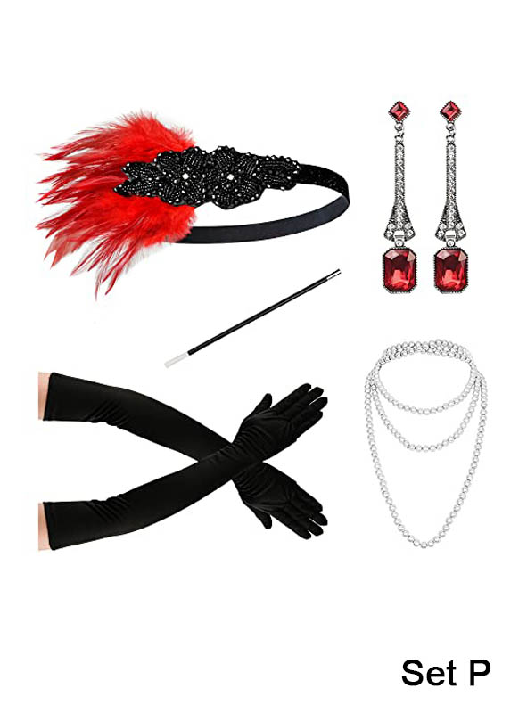 Product image 5 of the product “20s Accessory Set 5 pieces silver ”